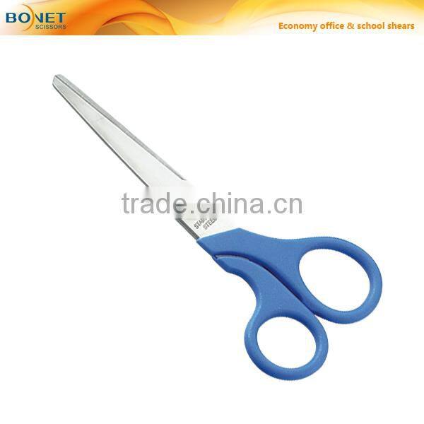 SST0013 6" free sample Economic Office & School plastic student scissors