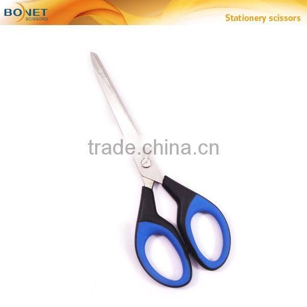 SST0019/S61005 7" Soft Grip Stationery Plastic handle smart cutting scissor
