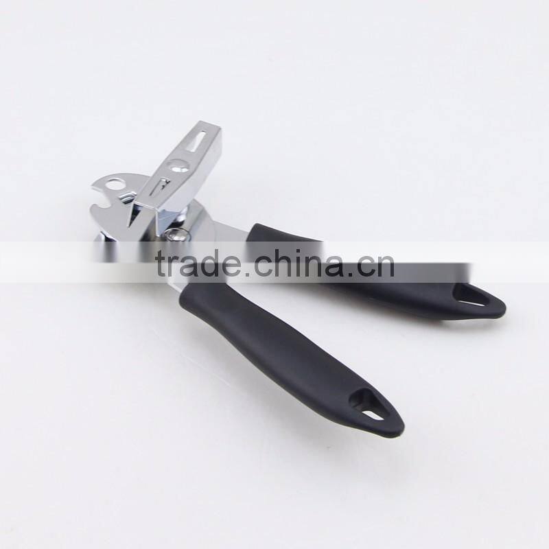 Black Handle Multi Can Opener for Kitchen Use