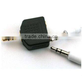 3.5mm splitter adapter audio adapter M to FM Connector