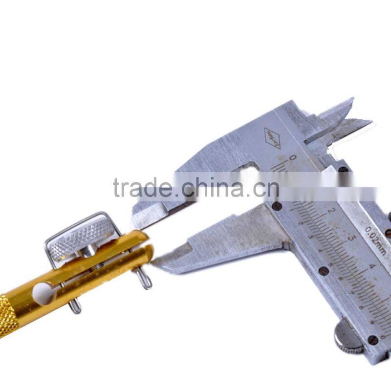 Golden Double-headed Strand Knotter Needle Knots Multifilament Fishing Hook Tier Line Hook Tie Fishing Accessories