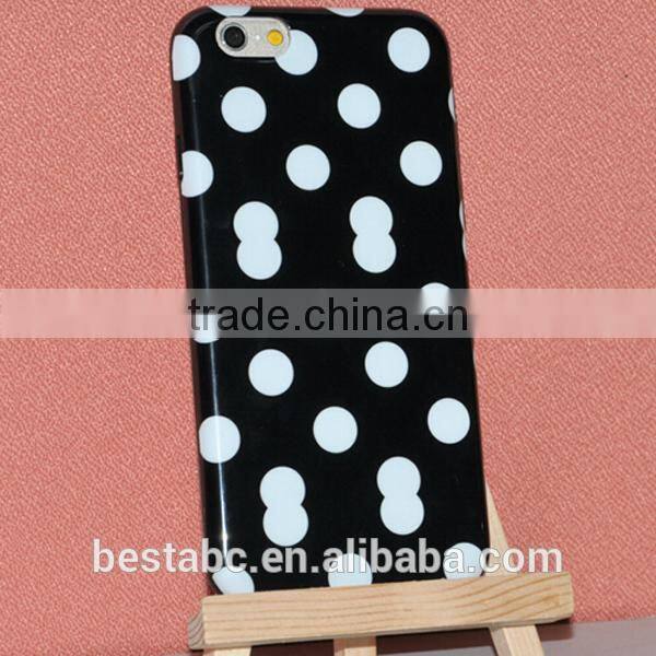 Frosted TPU stand phone accessory for iphone 6 , for apple iphone 6 case