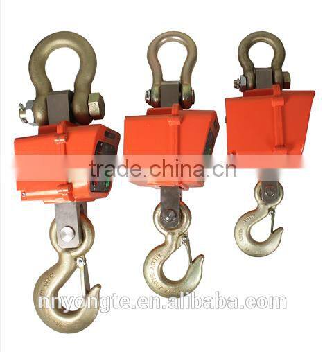 Hanging electric digital 50t wireless crane scale
