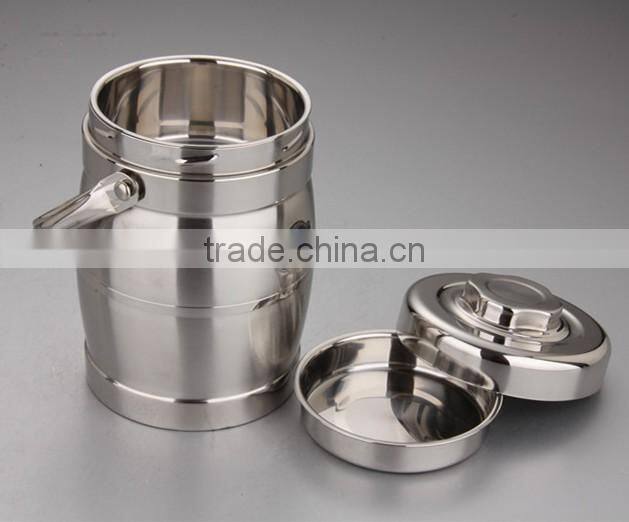 China manufacture cheap high quality stainless steel vacuum sealed food container