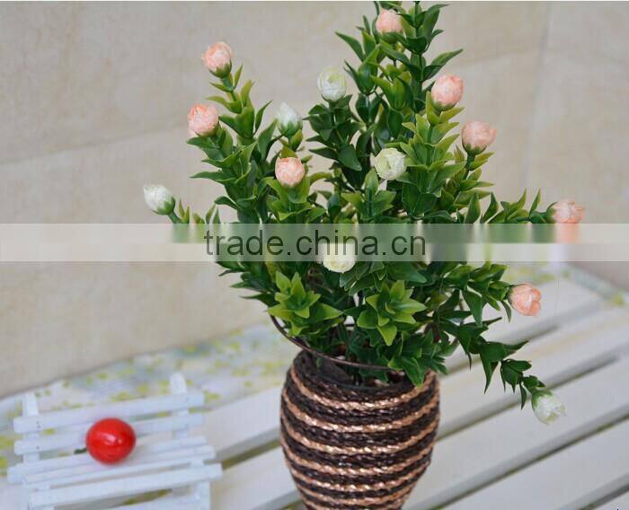 decorative artificial flower bouquet wholesale
