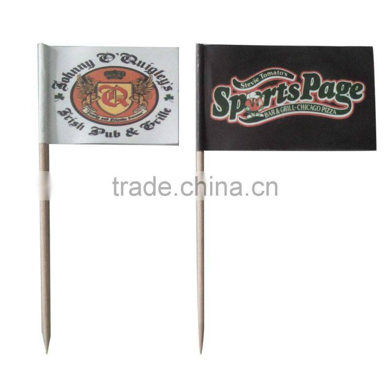 New product custom-made birthday flag food toothpicks