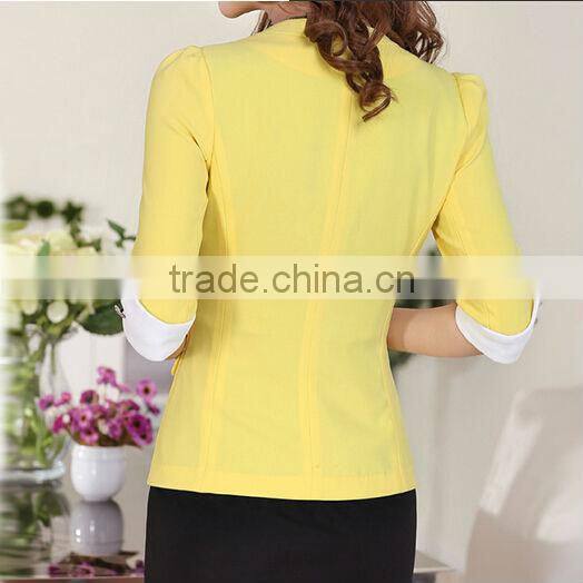 The latest body-con women blazer suit