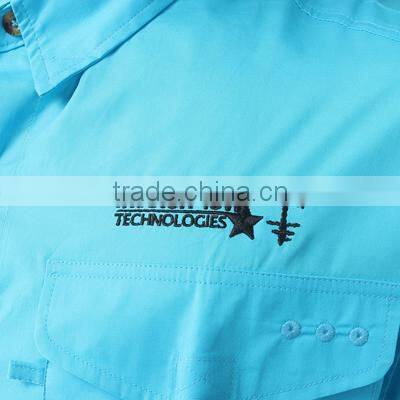 2017 mens shirt cotton custom fishing shirts custom-made