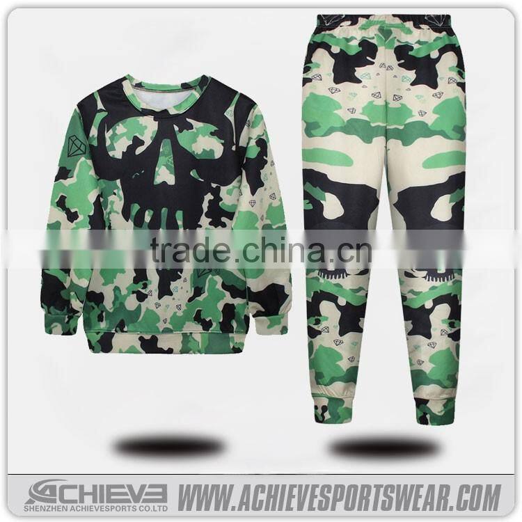 gym custom sublimation sweaters multicolor fleece polyester sweatshirts active hooded suits uniforms