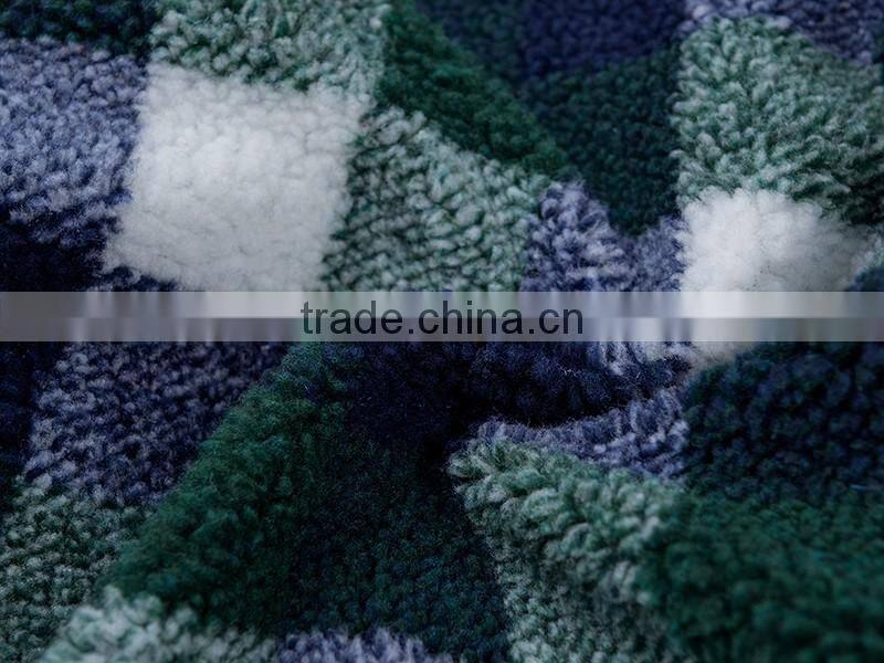 2016 coat fashion style oem service warm printed polar fleece woman sport jacket