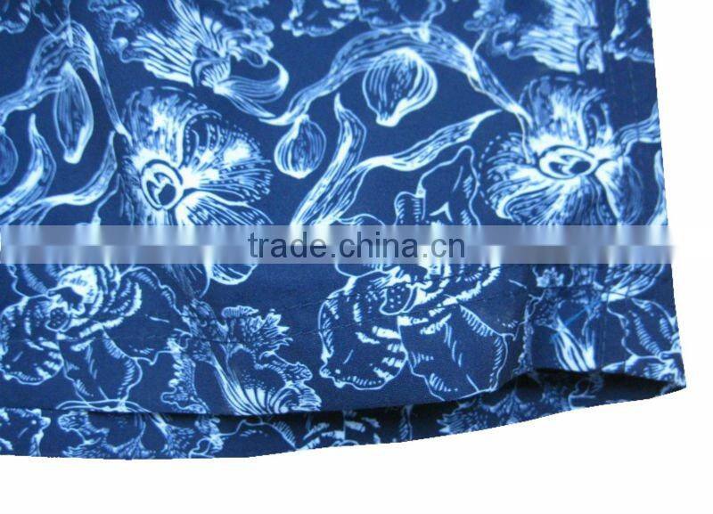 100% polyester peach skin mens beach shorts HOT SALE