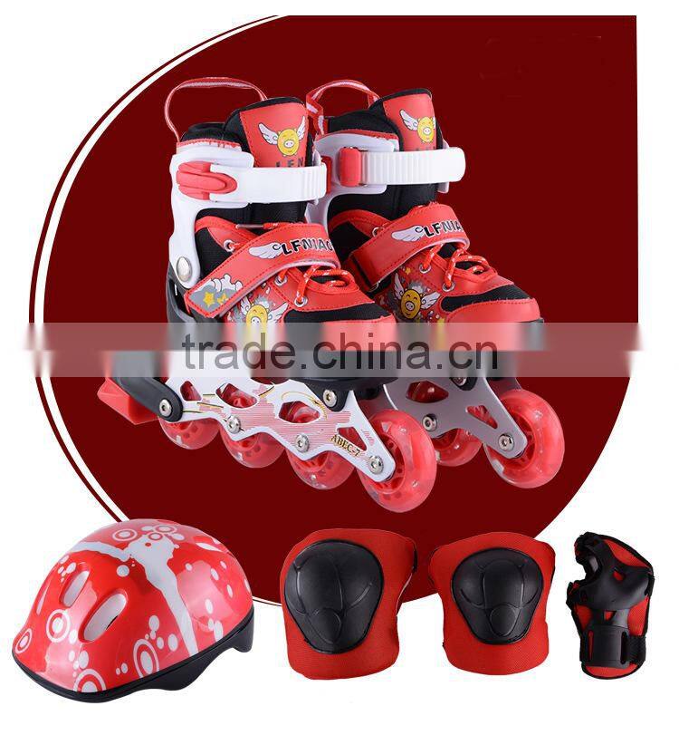 WSJ-X02 Hot sale led roller skates wheel shoes for kids