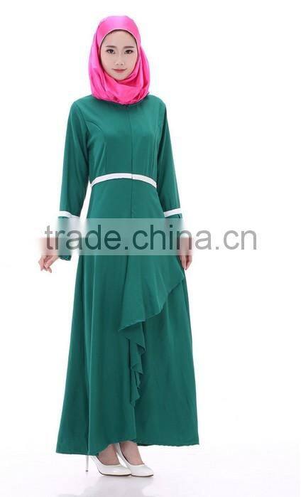 latest fashion design women clothing muslim dress 2015
