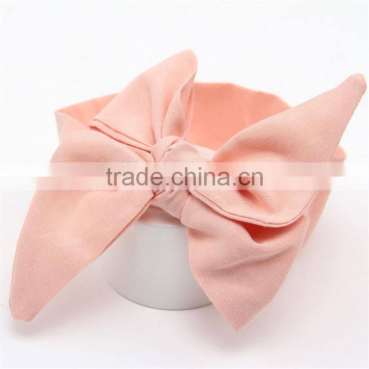 Hot sale super sweet INS baby bowknot shaped headwear hairbands headbands for gifts