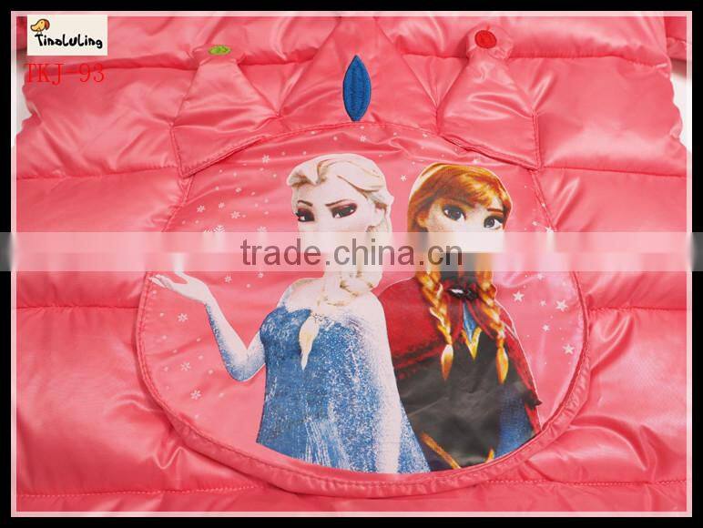 children winter coat fleece hoodies winter coat 2015 OEM