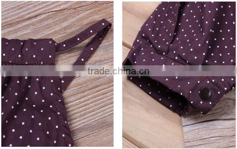 2017 Baby Girl Brown1 Year Old Clothes Rompers with Headband