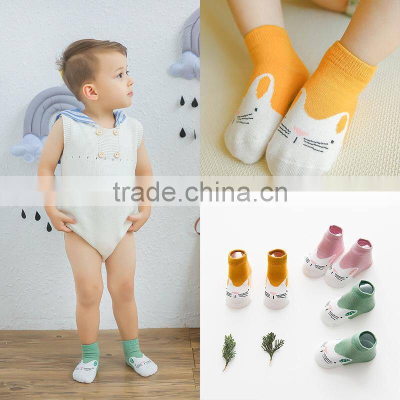 Newborn Cute Cotton Baby Boys Girls Sock Candy Color Soft Children Clothing Accessories Lovely Mesh Toddler Socks