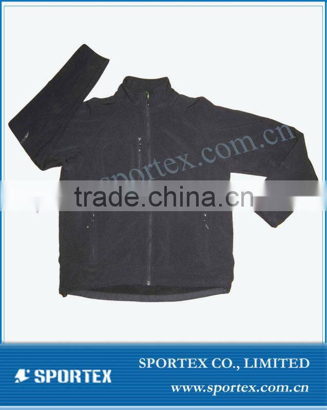 Men HoodedWindstopper SoftShell Jacket/Ourdoor Sportswear/Softshell clothing