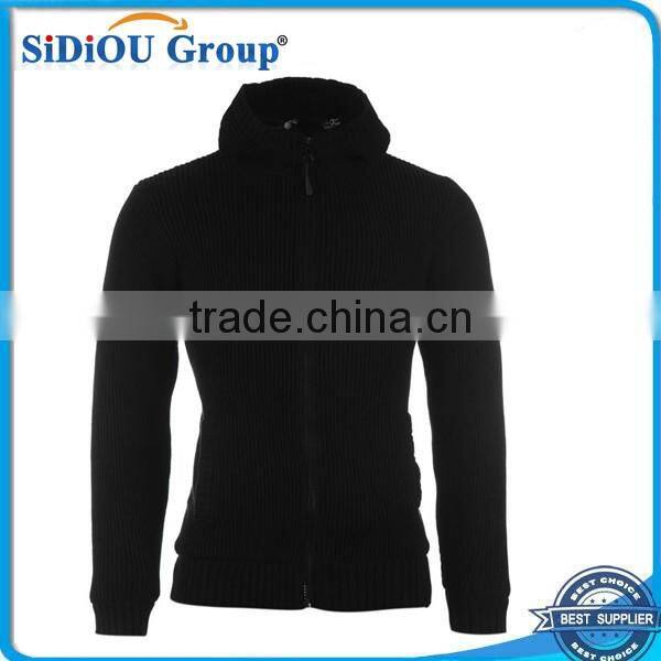 Zip Up 100% Cotton Hoodies Blank Wholesale