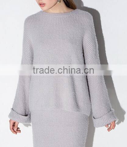EY0909S hot new products lady winter long pullover sweaters