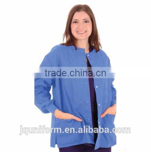 Juqian 2016 hospital wear Polyester Cotton Nurse Uniform for hospital