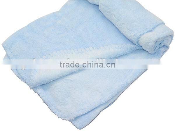 2016 lastest China Wholesale animal Embroidered baby blanket