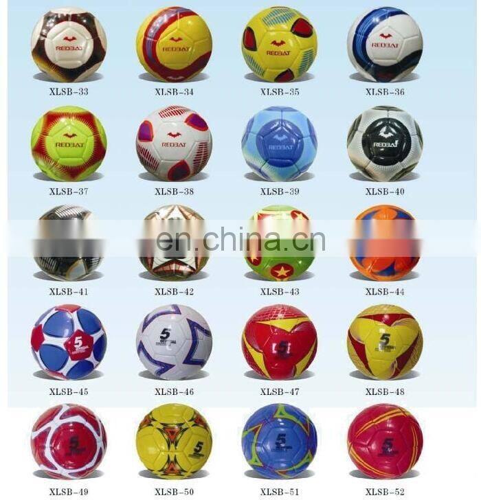 Machine Stitched Shiny Size#5 PVC Football/Soccer Ball