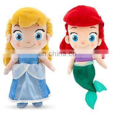 Customiztaion logo mermaid figures dolls toy,Good-looking plush stuffed mermaid doll toys