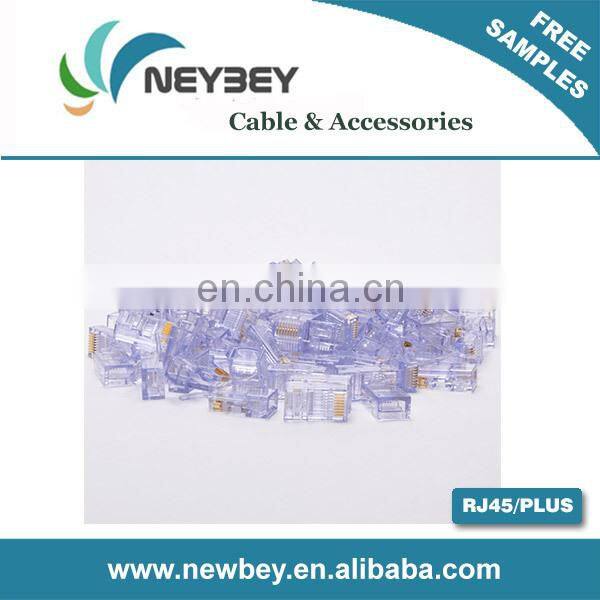 China Supplier Wholesale Ethernet Cable Waterproof 8 Pin RJ45 Connector