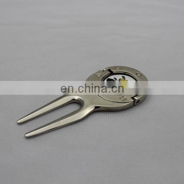 promotional magnet golf hat clips with ball marker