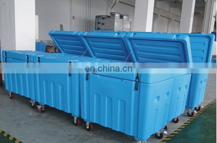 320kg production capacity of solid CO2 dry ice storage box/dry ice/dry ice box on a sale price