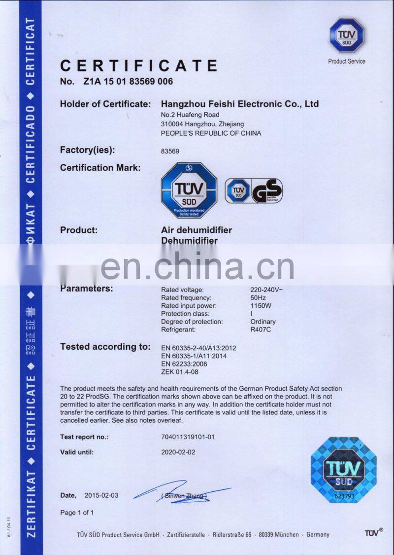 Popular dry air bautrockner dehumidifiers with the timer and counter.