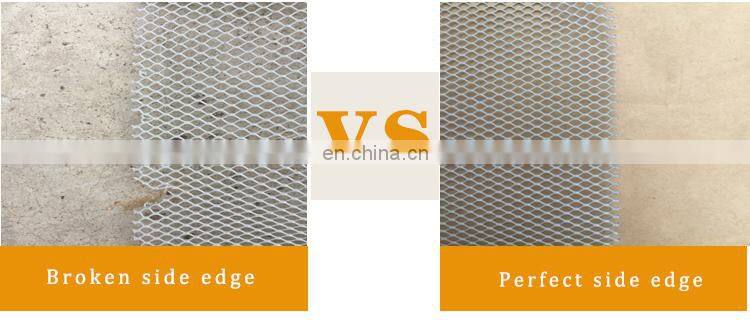 mild steel raised mesh heavy duty expanded metal