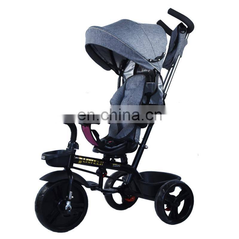 Steel Material and Manpower Power baby stroller tricycle toddler learn tricycle
