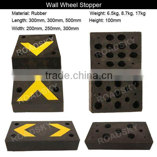 Durable Parking Wheel Garage Rubber Stopper For Sale