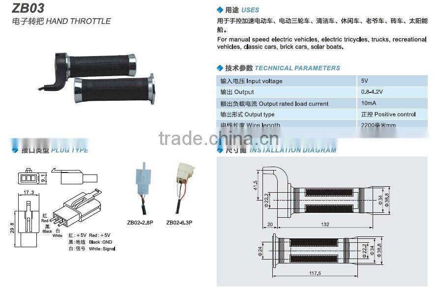 SAYOON Hand Throttle ZB03