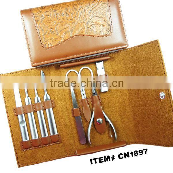 Manicure bag with belt fashion manicure set