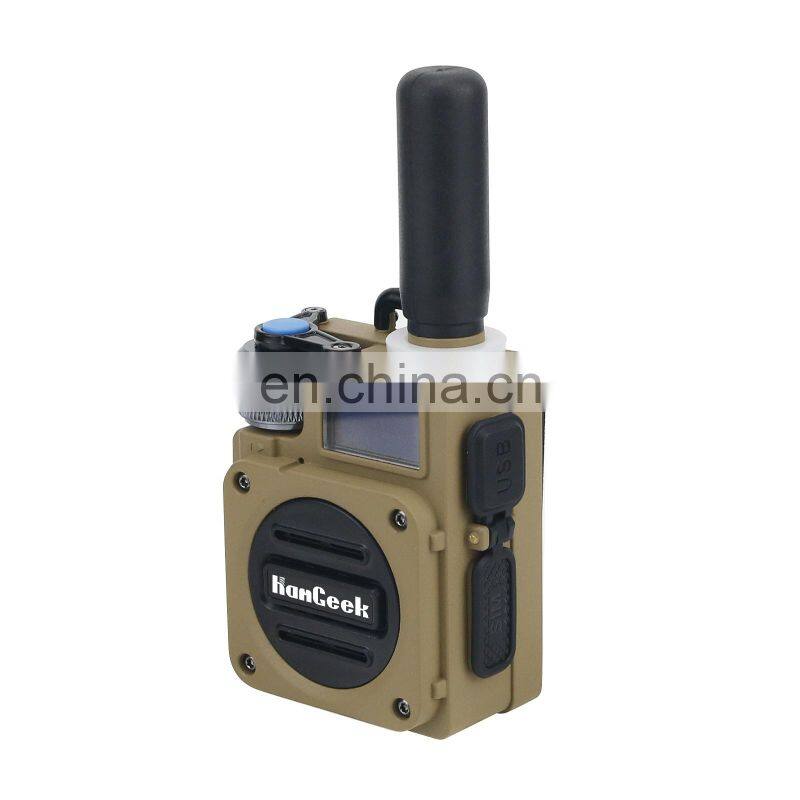 HamGeek Mini HG600 Walkie Talkie UHF Handheld Transceiver with Wearable 5000KM 10W