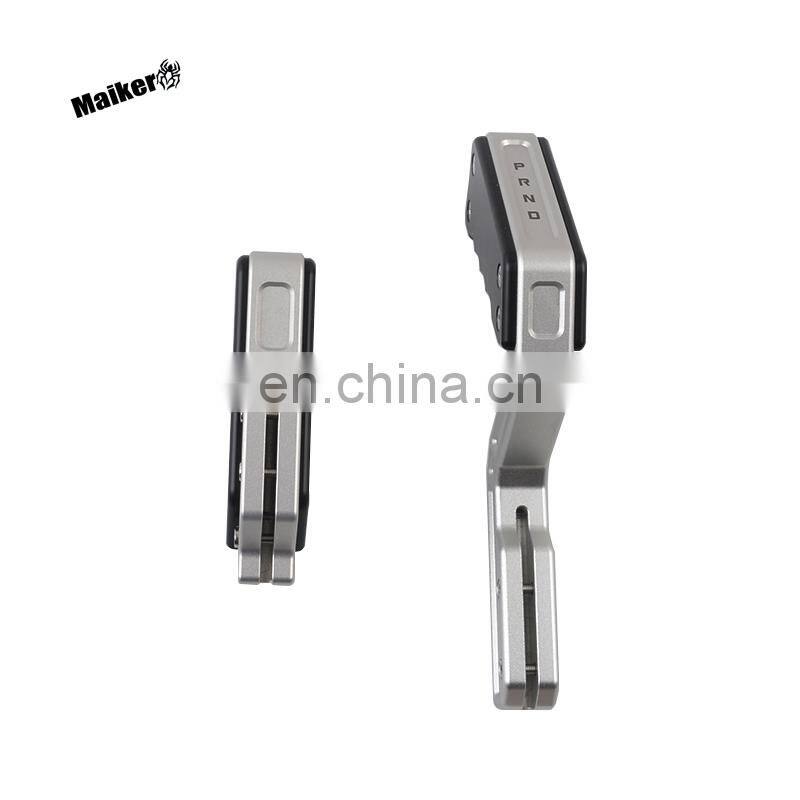 Offroad auto sliver  gear lever kits  car shift knob handle for Jeep wrangler JK 2007+ accessories
