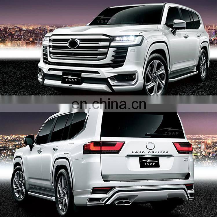 Good quality facelift spare parts Exhaust Pipe upgrade to 2022 LC300 M body kit