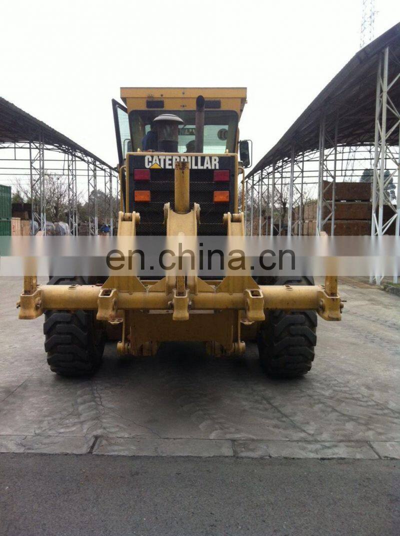 China used Caterpillar 160H motor grader, cat 160H road construction graders