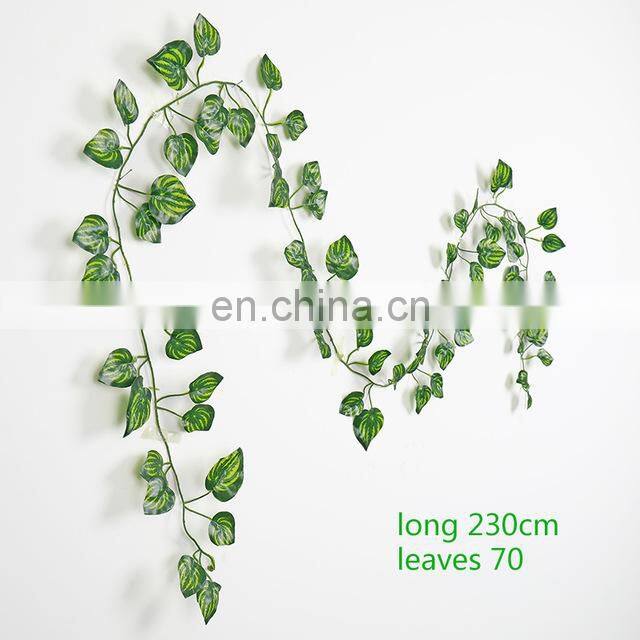 Green Silk Artificial Hanging Ivy Leaf Garland Plants Vine Leaves Diy For Home Decoration Garden Party Decor