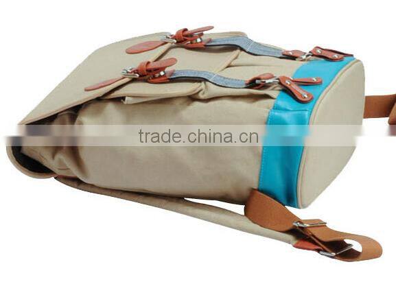 popular canvas customized school bag