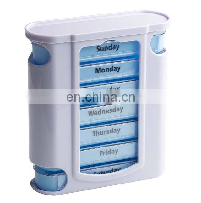 Pinbo Pretty Plastic Weekly Pill Box