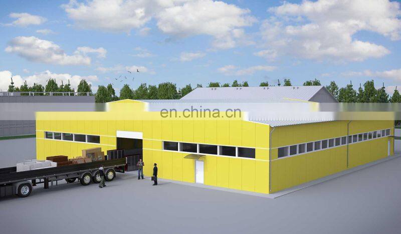 Prefabricated Industrial Sheds Iron Structure Building Multi-Story Steel Structure Warehouse