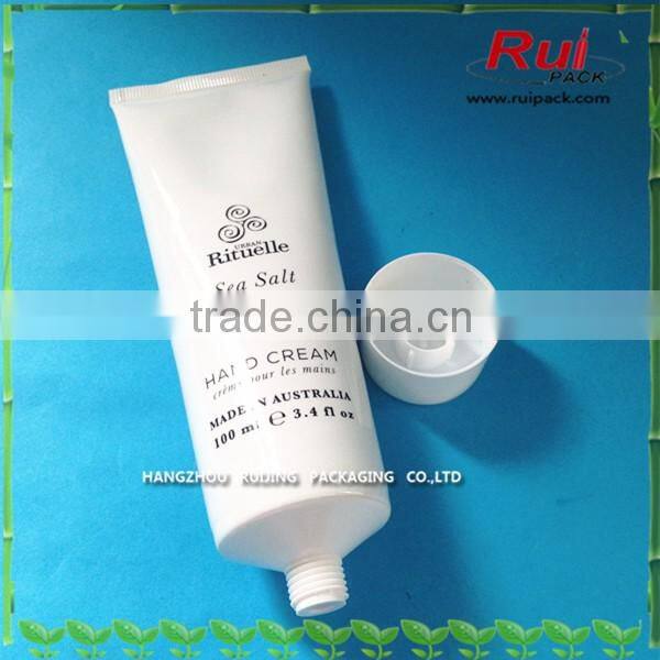 38mm diameter Laminated tube with wall screw cap, Black offset printing tubes