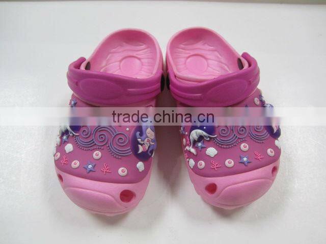 2013 eva pvc kids sandals flashing shoes lighting shoes