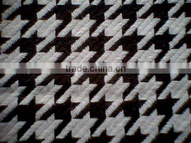Houndstooth Wool Fabric