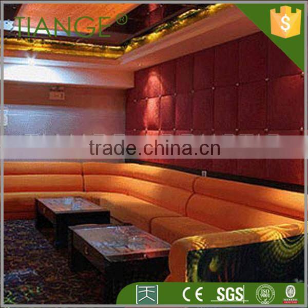 interior wall decorative grooved wood acoustic panel
