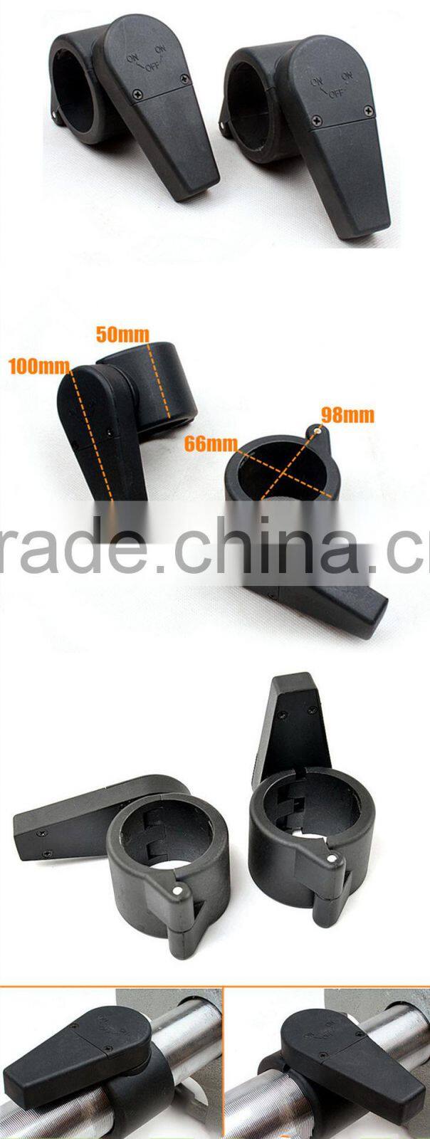 Durable plastic custom olympic barbell collar wholesale